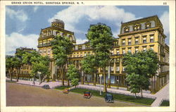 Grand Union Hotel Saratoga Springs, NY Postcard Postcard