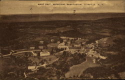 Male Unit Municipal Sanatorium Postcard