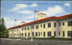 Scripps Memorial Hospital And Metabolic Clinic La Jolla, CA Postcard Postcard