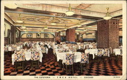 The Cafeteria Y. M. C. A. Hotel Postcard