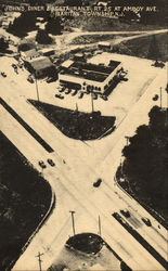 Johns Diner & Restaurant, Rt. 25 At Amboy Ave. Postcard