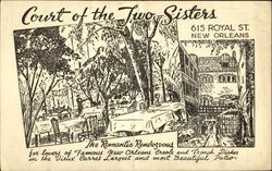 Court Of The Two Sisters, 615 Royal St Postcard