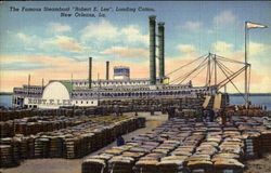 The Famous Steamboat Robert E. Lee New Orleans, LA Postcard Postcard