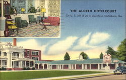 The Aldred Hotelcourt, U. S. 301 & 25 Postcard