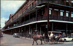 View Of The Pontalba Apartments Postcard