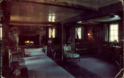 The Living Room At Jug End Barn South Egremont, MA Postcard Postcard