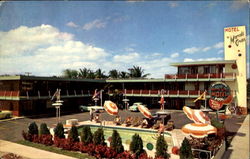 The Mardi Gras, Biscayne Blvd. at 34 St Miami, FL Postcard Postcard