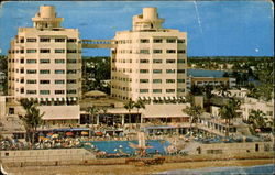 The Sherry Frontenac Hotel, 65th Street Miami Beach, FL Postcard Postcard