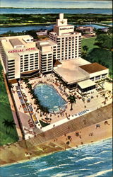 The Cadillac Hotel, 39th to 40th Streets Miami Beach, FL Postcard Postcard