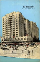 The Ambassador Atlantic City, NJ Postcard Postcard