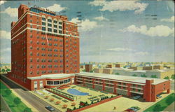 Colton Manor Hotel And New Motel, Pennsylvania Avenue Beach Block Postcard