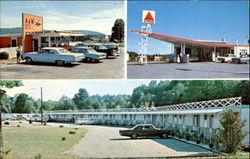 Belmont Mobile Motel, Rockingham Road Bellows Falls, VT Postcard Postcard