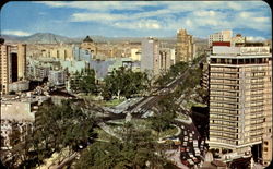 The Paseo De La Reforma Boulevard Postcard