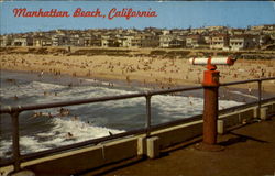 Manhattan Beach California Postcard Postcard