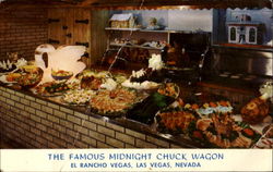 The Famous Midnight Chuck Wagon, El Rancho Vegas Postcard