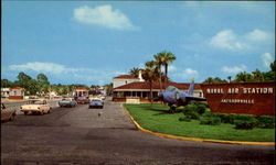 Entrance To Naval Air Station Jacksonville, FL Postcard Postcard