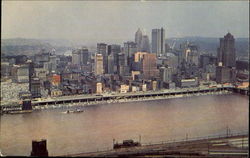 Pittsburgh's Skyline Pennsylvania Postcard Postcard