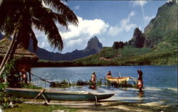 The Bay Of Paopao Postcard