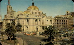 The Palace Of Fine Arts Mexico Postcard Postcard