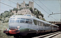 Italy Il Settebello Trains, Railroad Postcard Postcard