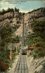 Incline Railway Up Lookout Mountain Chattanooga, TN Postcard Postcard