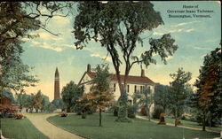 Home Of Governor Isaac Tichenor Postcard