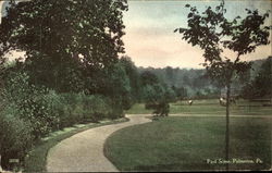 Park Scene Palmerton, PA Postcard Postcard