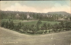 Park At Palmerton Pennsylvania Postcard Postcard