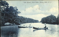 Idle Hours, Deal Lake Postcard