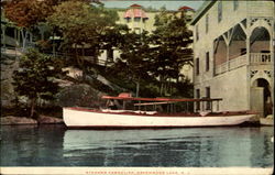 Steamer Ferncliff Greenwood Lake, NY Postcard Postcard