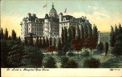 St. Luke's Hospital Postcard