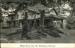 Maple Grove Inn St. Johnsbury, VT Postcard Postcard