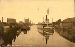 Stockton Channel Postcard