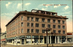 Modesto Hotel California Postcard Postcard