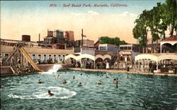 Surf Beach Park Alameda, CA Postcard Postcard