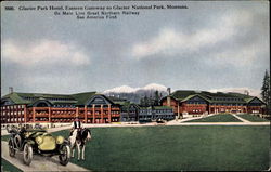 Glacier Park Hotel Glacier National Park Postcard Postcard