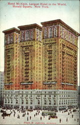 Hotel McLain, Herald Square Postcard