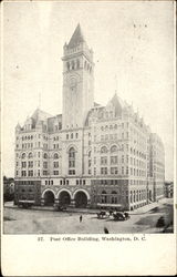 Post Office Building Postcard