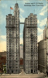 Trinity And U. S. Realty Buildings New York City, NY Postcard Postcard