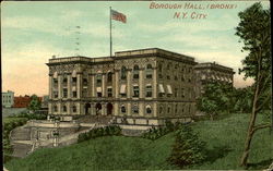 Borough Hall New York City, NY Postcard Postcard