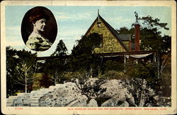 Ella Wheeler Wilcox And Her Bungalow, Short Beach Postcard