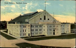 State Armory Hartford, CT Postcard Postcard