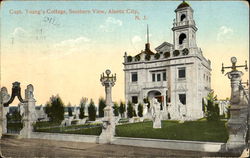 Capt. Young's Cottage Atlantic City, NJ Postcard Postcard