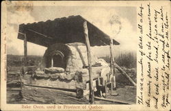 Bake Oven Used In Province Of Quebec Canada Postcard Postcard