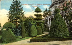 Grounds Of The W. J. Pendray Residence Victoria, BC Canada British Columbia Postcard Postcard