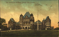 The Parliament Buildings, Queens Park Postcard