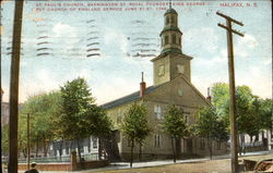 St. Paul's Church Halifax, NS Canada Nova Scotia Postcard Postcard