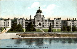 Provincial Government Buildings Victoria, BC Canada British Columbia Postcard Postcard