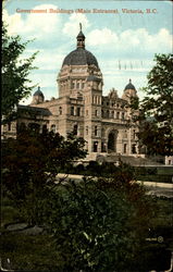 Government Buildings Victoria, BC Canada British Columbia Postcard Postcard