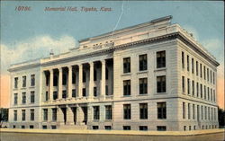 Memorial Hall Topeka, KS Postcard Postcard